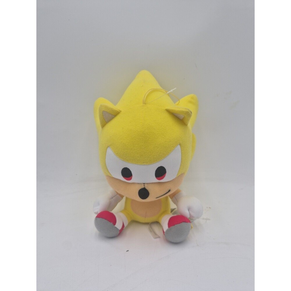 Sonic The Hedgehog Great Eastern GE-8958 Super Sonic Sitting Plush 7" Stuffed...